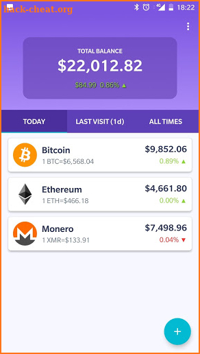 Crypto Tracker screenshot