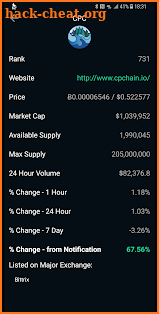 Crypto Tracker Bot screenshot