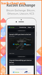 Cryptocurrency Exhange For KuCoin screenshot