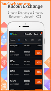 Cryptocurrency Exhange For KuCoin screenshot