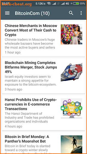 CryptoCurrency News screenshot