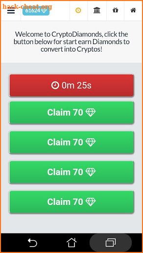 CryptoDiamondsV2 screenshot