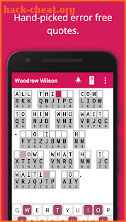 Cryptogram Cryptoquote Puzzle screenshot