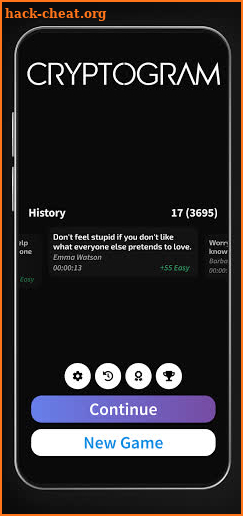 Cryptogram - Decrypt Quotes screenshot