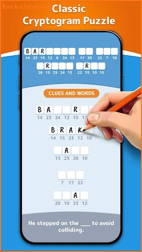 Cryptogram IQ - Word Master! screenshot