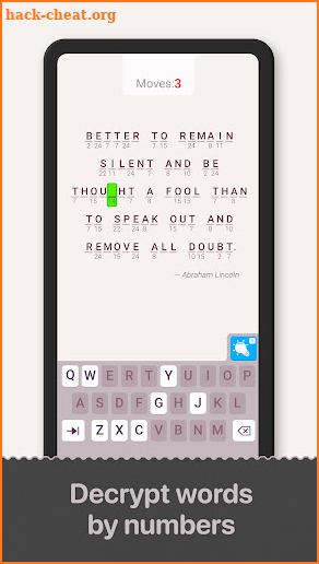 Cryptogram: Word Brain Puzzle screenshot