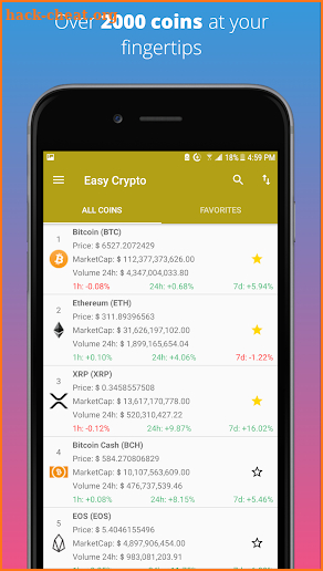 CryptoLite screenshot