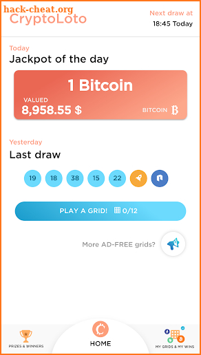 CryptoLoto screenshot