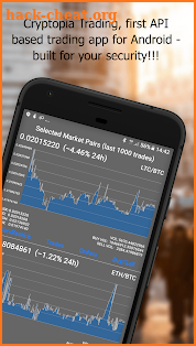 Cryptopia Trading screenshot