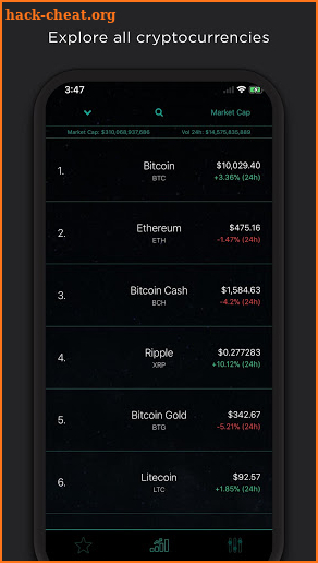 CryptoRankr screenshot