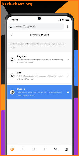 CryptoTab Browser Max Speed screenshot