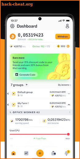 CryptoTab Farm PRO screenshot