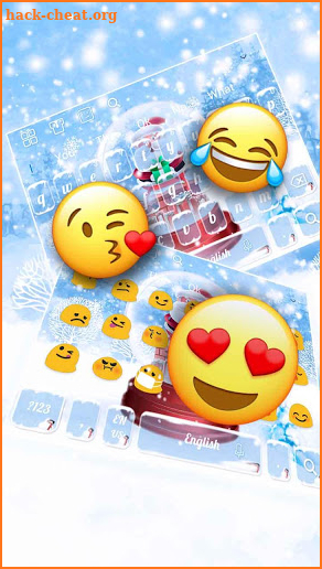 Crystal Christmas Live Keyboard screenshot