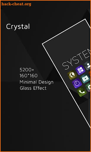 Crystal - Icon Pack screenshot
