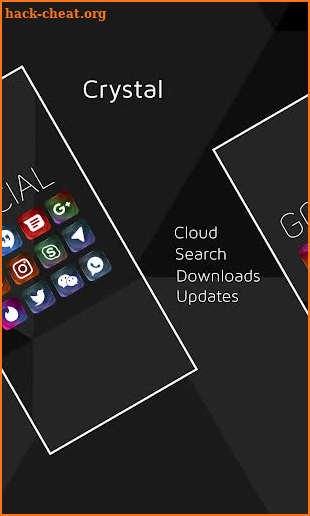 Crystal - Icon Pack screenshot