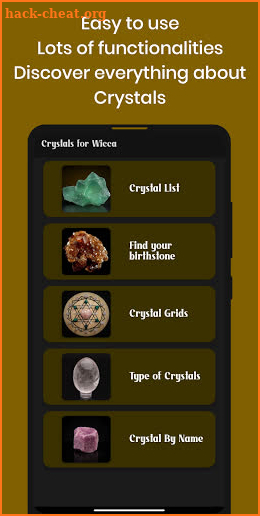 Crystals For Wicca screenshot