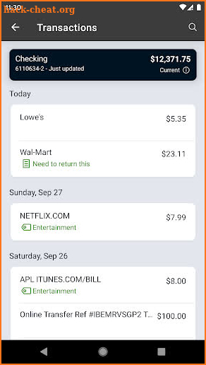 CSB Digital Banking screenshot