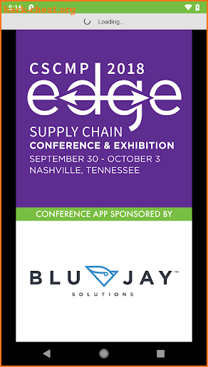 CSCMP EDGE 2018 screenshot