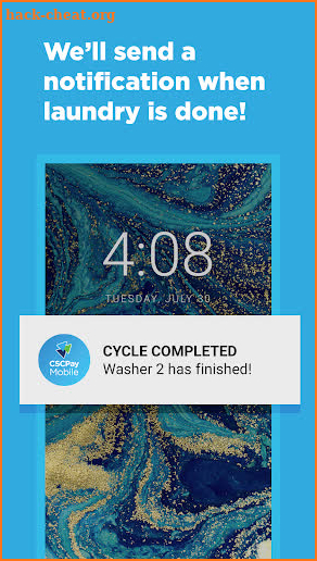 CSCPay Mobile - Coinless Laundry System screenshot