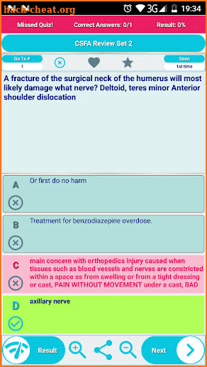 CSFA Surgical First Assistant Exam Prep Questions screenshot