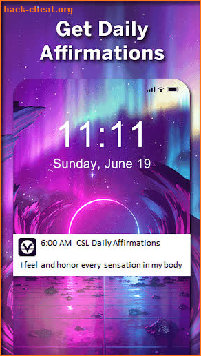 CSL Daily Affirmations - 2022 screenshot