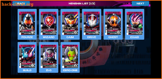 CSM Neo Decade for Decade Henshin screenshot