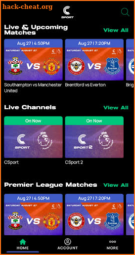 CSport screenshot