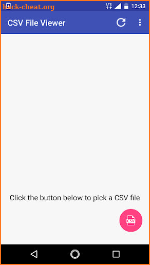 CSV File Viewer screenshot