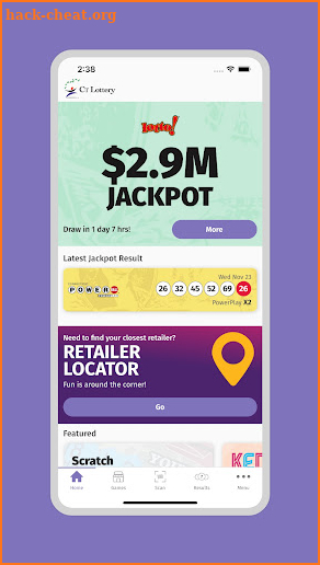 CT Lottery screenshot