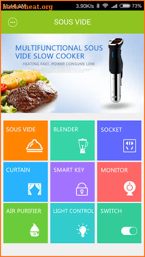 CTO sous vide screenshot