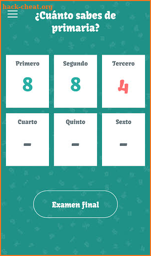 ¿Cuánto sabes de Primaria? screenshot