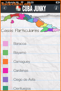 Cuba Casa Directory screenshot