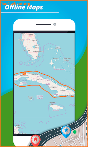 🔥 Cuba Offline maps and navigation GPS 3D screenshot