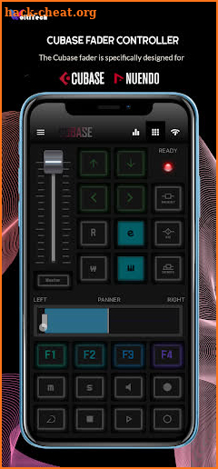 Cubase Fader Controller screenshot