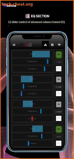 Cubase Fader Controller screenshot