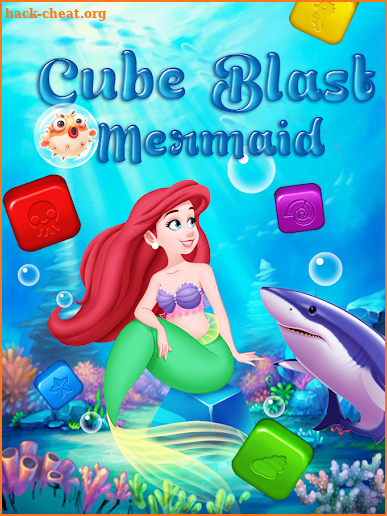 Cube Blast Mermaid screenshot