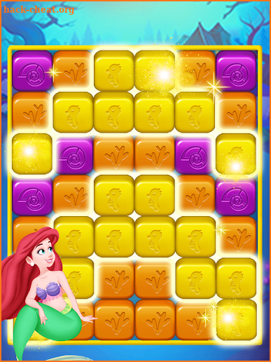 Cube Blast Mermaid screenshot