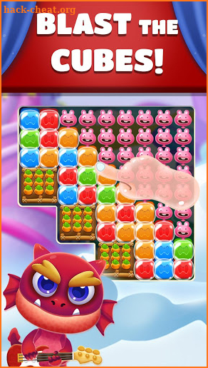 cube blast - tap the animal screenshot