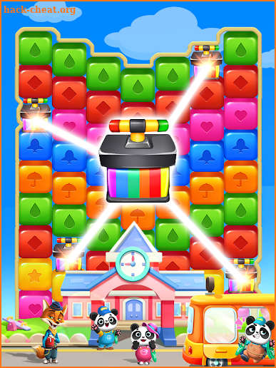 Cube Crush Rescue The Panda screenshot