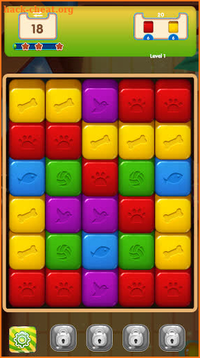 Cube Kitten Match VKL screenshot