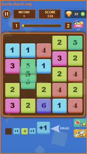 Cube Merger Puzzle screenshot