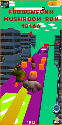 Cube Stacker Surfer Race Games screenshot