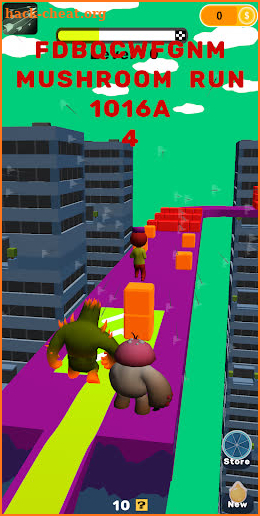 Cube Stacker Surfer Race Games screenshot