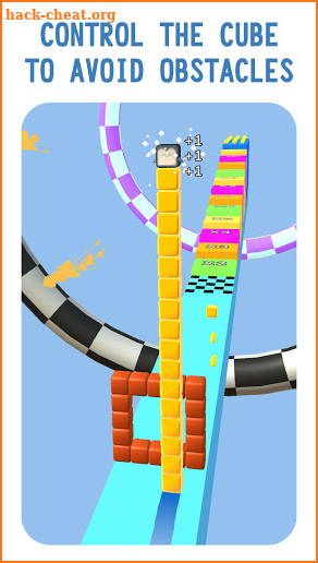 Cube Surfer - Collect & Run screenshot