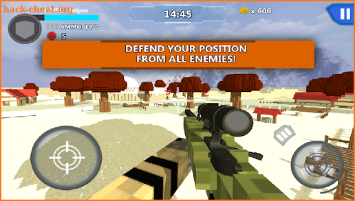 Cube Wars Battle Survival screenshot