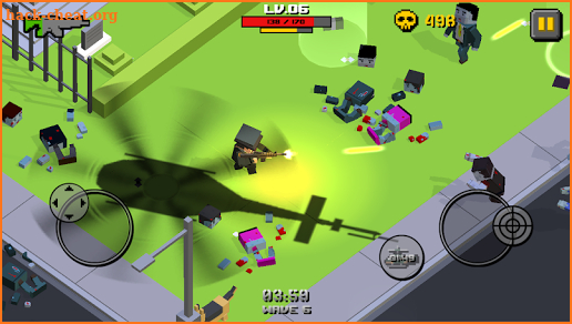 Cube Zombie War screenshot