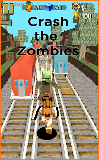 Cubelands Runner: Zombie Escape screenshot