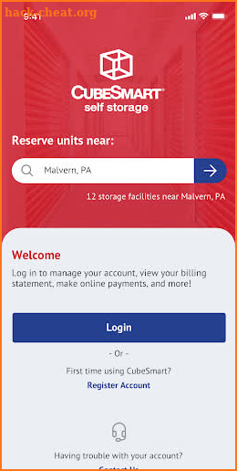 CubeSmart Self Storage screenshot