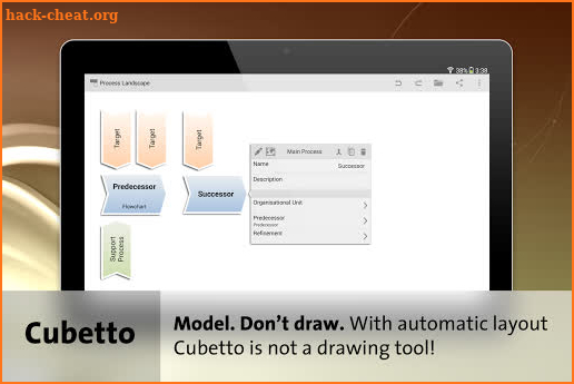 Cubetto - BPMN, UML, Flowchart screenshot