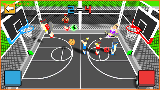 Cubic Basketball 3D screenshot